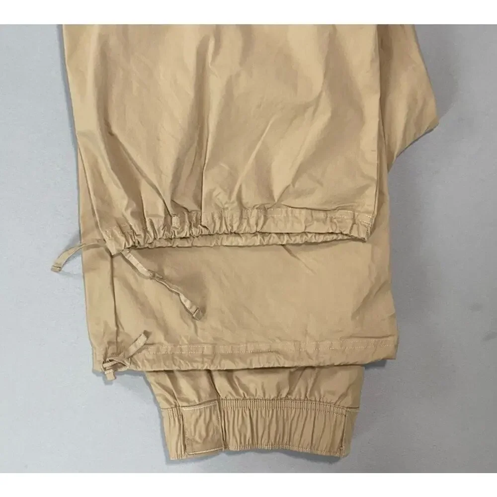 Nike FV4969 Sportswear Women's Woven Cargo Jogger Pants. Beige, Size L. EUC!